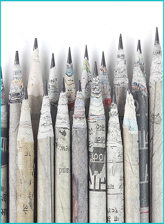 GoodWill Tech NS Plantable Pencil Recycled Plantable Eco Friendly Newspaper Pencils (Pack of 60) - Image 5